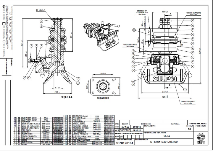 Enganche automatico camion - zorra - Vista 2