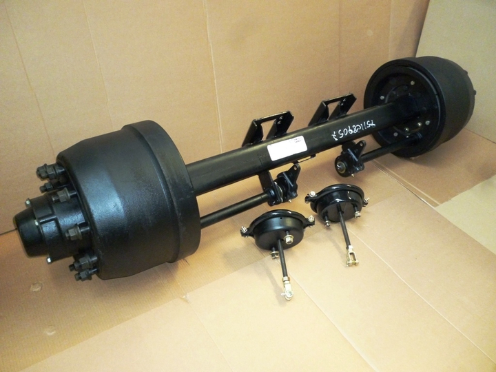 Eje disco 8" cuad. freno master galleta 9" - Imagen principal