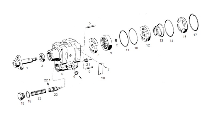 Bomba dir hid ford versailles vw santana - Imagen principal