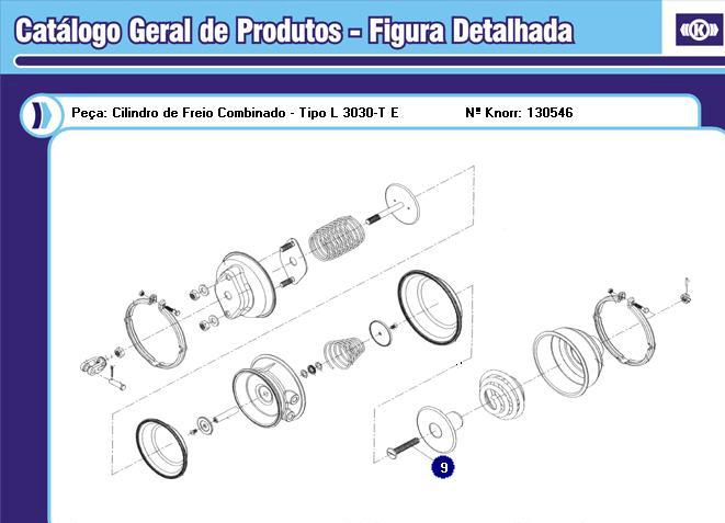 Tornillo descomprimir spring brake - Vista 2