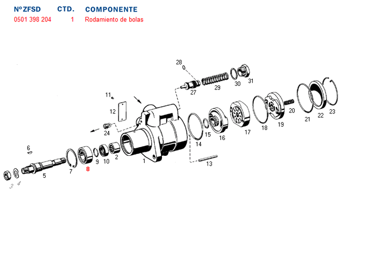 Ruleman bomba hidraulica - Imagen principal