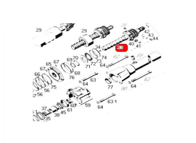 Sin fin caja direccion hid. 8065 m. benz - Imagen principal