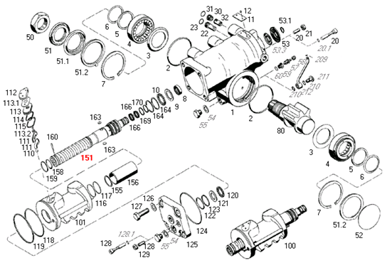 Sin fin caja direccion hid. vw - Imagen principal