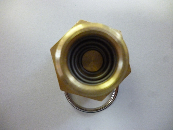 Valvula drenaje manual con argolla sin seguro - Vista 3