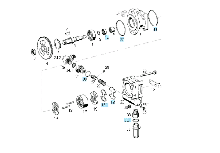Rep bomba dir hidraulica comp. fn 3.1 - Imagen principal