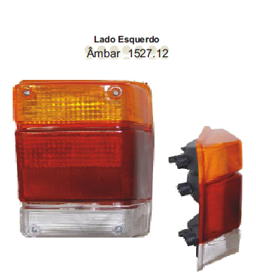 Faro trasero ambar plastico izq - Imagen principal