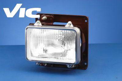 Semioptica h4 c/base c/aro rectangular i/d - Imagen principal