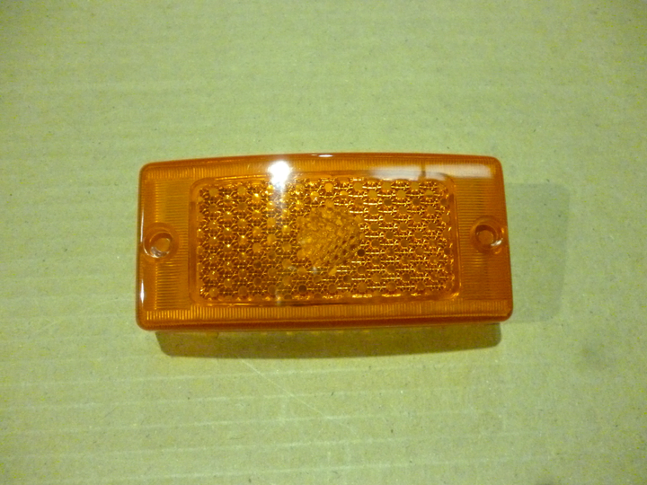 Acrilico señ. lateral rectang. ambar i/d - Imagen principal