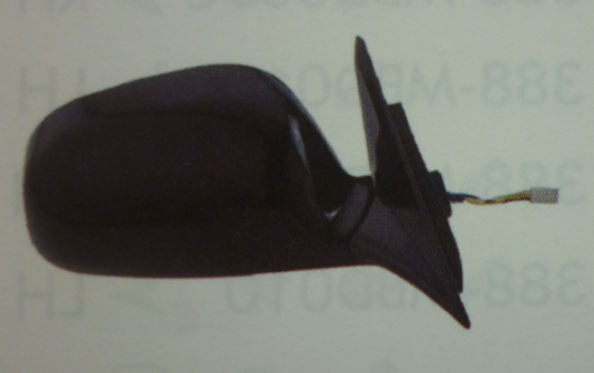 Espejo ext negro c/electrico izq - Imagen principal