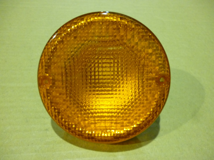 Faro trasero redondo ambar 124mm 2tor. i/d - Imagen principal