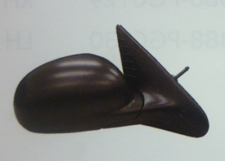 Espejo ext negro c/cable izq - Imagen principal