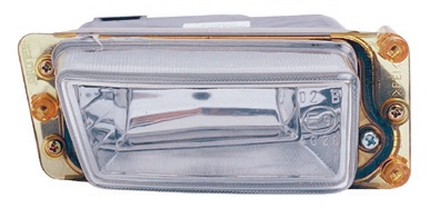 Faro aux/caminero p/golpe niebla cristal vidrio liso der - Imagen principal