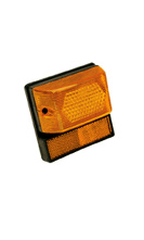 Faro lateral rectang. rojo c/ojo gato y base fija i/d - Imagen principal