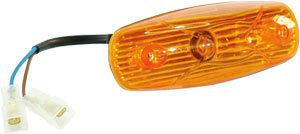 Faro lateral eliptico lim ambar fino c/lampara i/d - Imagen principal