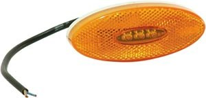 Faro retrolateral ambar eliptico con led 24v para 2 tor. i/d - Imagen principal