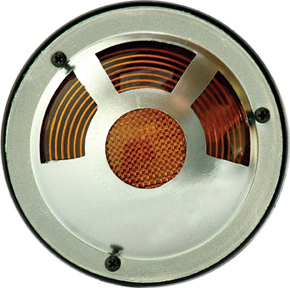 Faro estribo rojo c/protector plastico negro i/d - Imagen principal