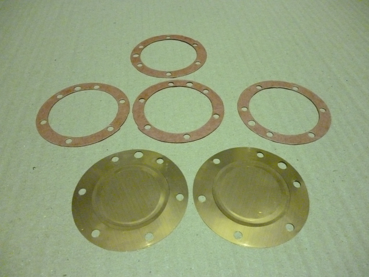 Rep bocina aire dupla aluminio (diafragma 2/juntas 4) - Imagen principal