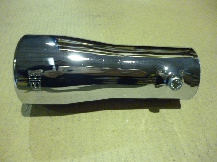 Colita escape corto 2" cromado - Imagen principal