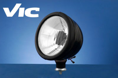 Semioptica redonda aro goma cuerpo metal negro s/lamp p45t i/d - Imagen principal