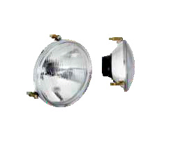 Semioptica h4 7" c/luz est. vidrio plano 3 tor. i/d - Imagen principal