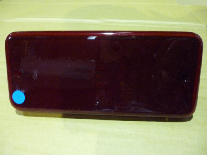 Faro trasero freno rojo 182x80mm acrilico i/d - Imagen principal