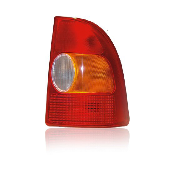 Faro trasero ambar plastico tricolor der - Imagen principal