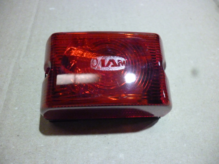 Faro lateral rectang. rojo base plana i/d - Imagen principal