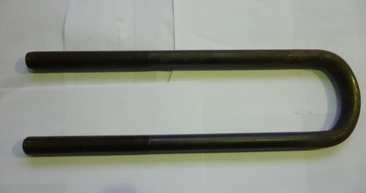 Abrazadera elastico sin tuercas 451 x 92 rosca 150mm redonda - Imagen principal