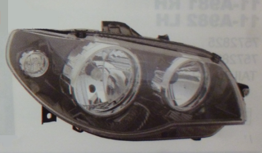 Semioptica f/negro adventure con aro cromado izq - Imagen principal