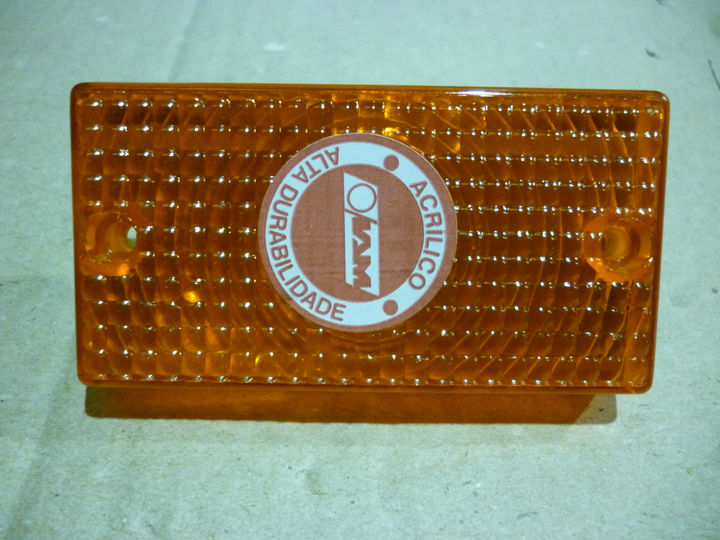 Faro delimitador superior rectangular ambar s/pl i/d - Imagen principal