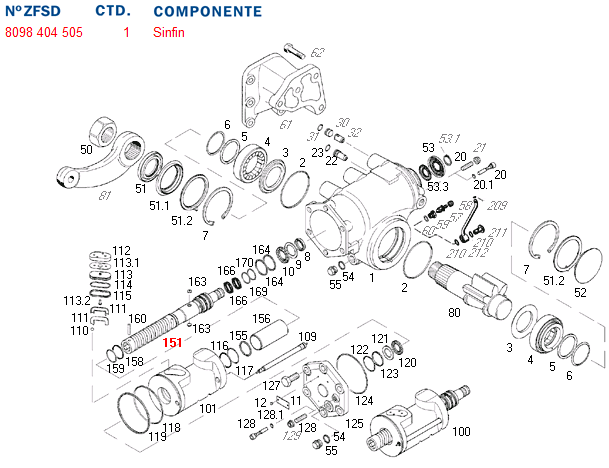 Sin fin caja direccion - Imagen principal