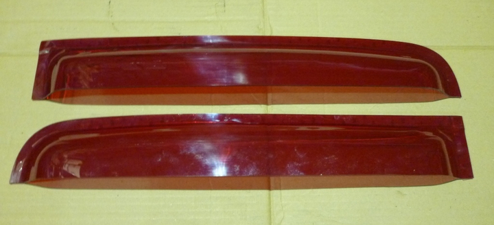 Gotero puerta (jgo) policarbonato rojo mb 1113-1318 - Imagen principal