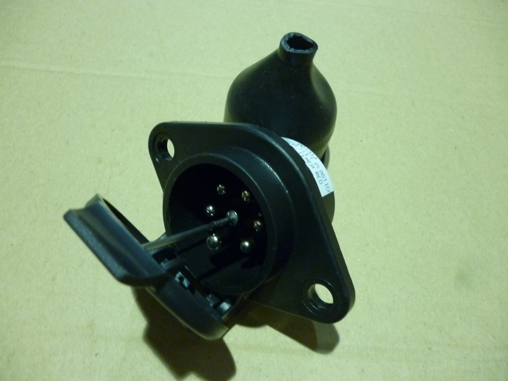 Base enchufe elec. 7p. red.plas - Imagen principal