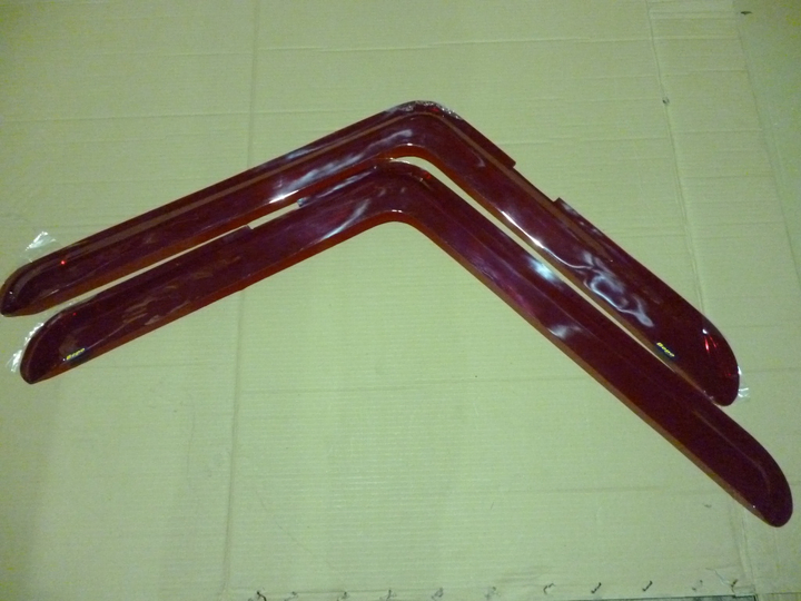 Gotero puerta (jgo) policarbonato rojo - Imagen principal