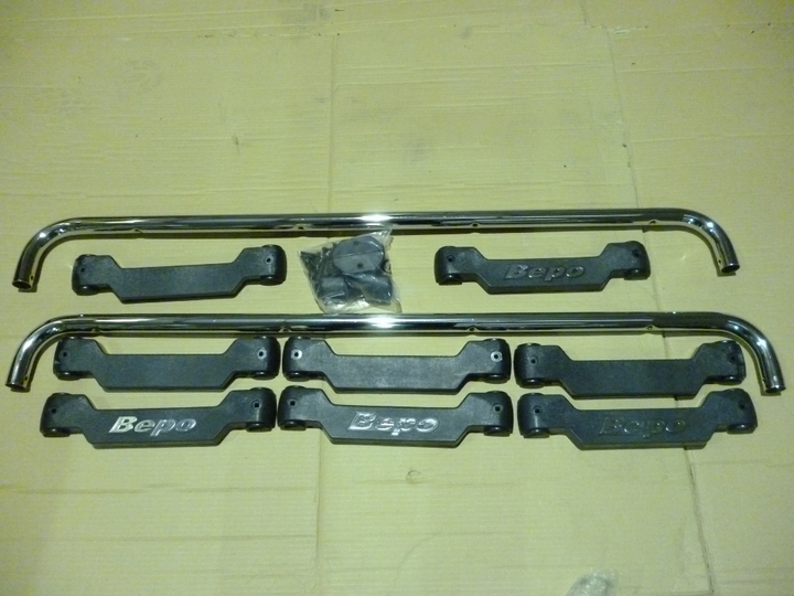 Escalera trasera cromada 1210 mm 4 escalones - Imagen principal