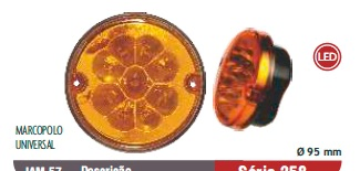 Señalero trasero ambar 24v led i/d - Imagen principal