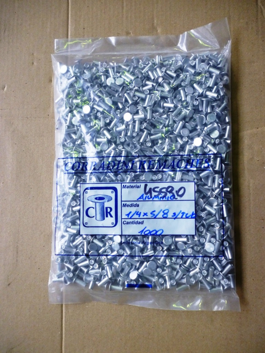 Remache millar semitub cab plan alum 1/4x5/8 (10-10) - Imagen principal