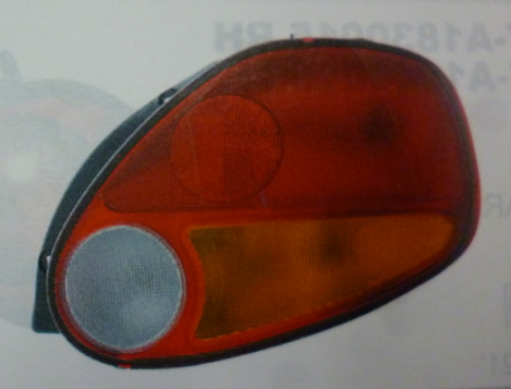 Faro trasero tricolor izq - Imagen principal