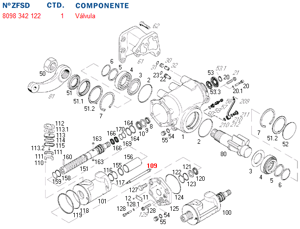 Valvula caja direccion limitadora fin de curso - Imagen principal