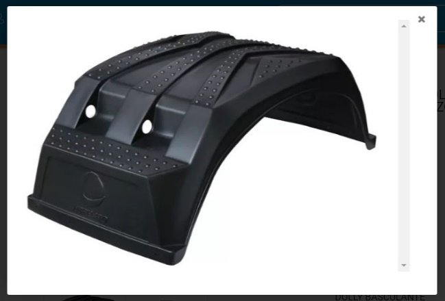 Guardabarro plastico s/soporte -soporte x fuera hasta 2016 - Imagen principal