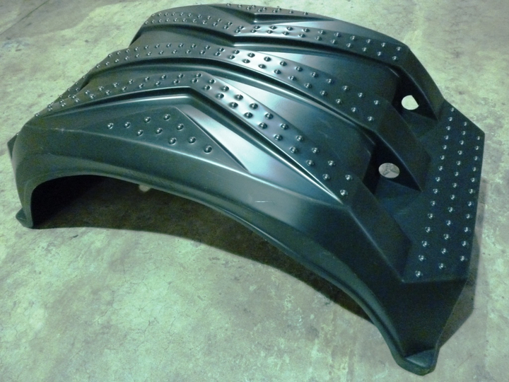 Guardabarro plastico s/soporte -soporte x fuera hasta 2016 - Vista 2