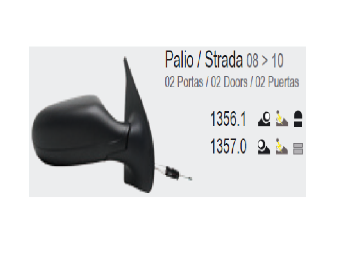 Espejo electrico der - Imagen principal