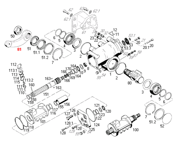Brazo pitman b.de mando - Imagen principal