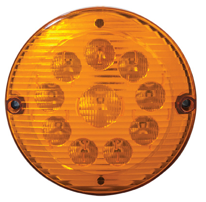 Faro trasero rojo led 24v 155mm i/d - Vista 2