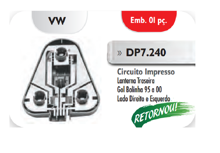 Circuito impreso f.tras i/d - Imagen principal