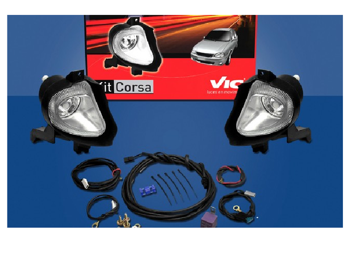 Faro aux/caminero kit jgo - Imagen principal