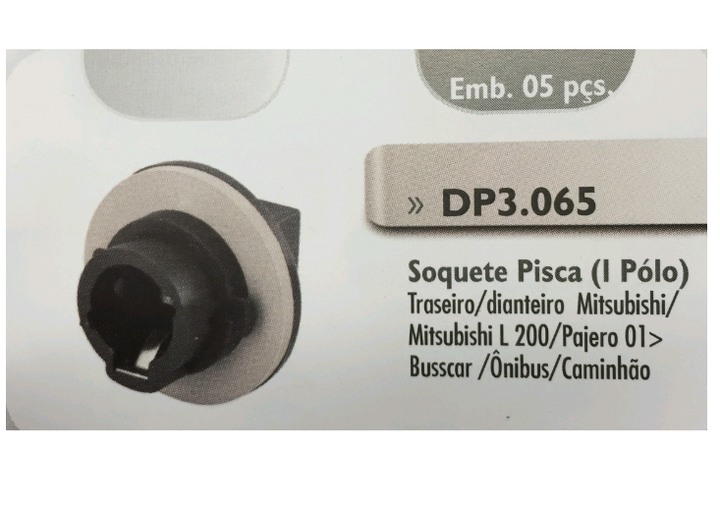 Portalampara 1 polo patas corridas - Imagen principal