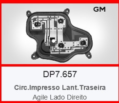 Circuito impreso faro trasero der - Imagen principal
