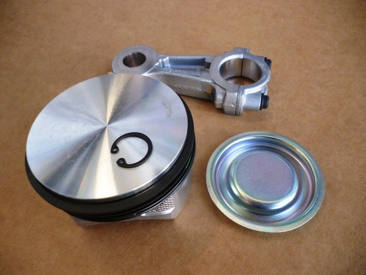 Piston y aros compresor c/biela - Imagen principal