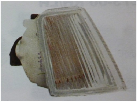 Señalero con portalampara  con bombillas izq - Imagen principal